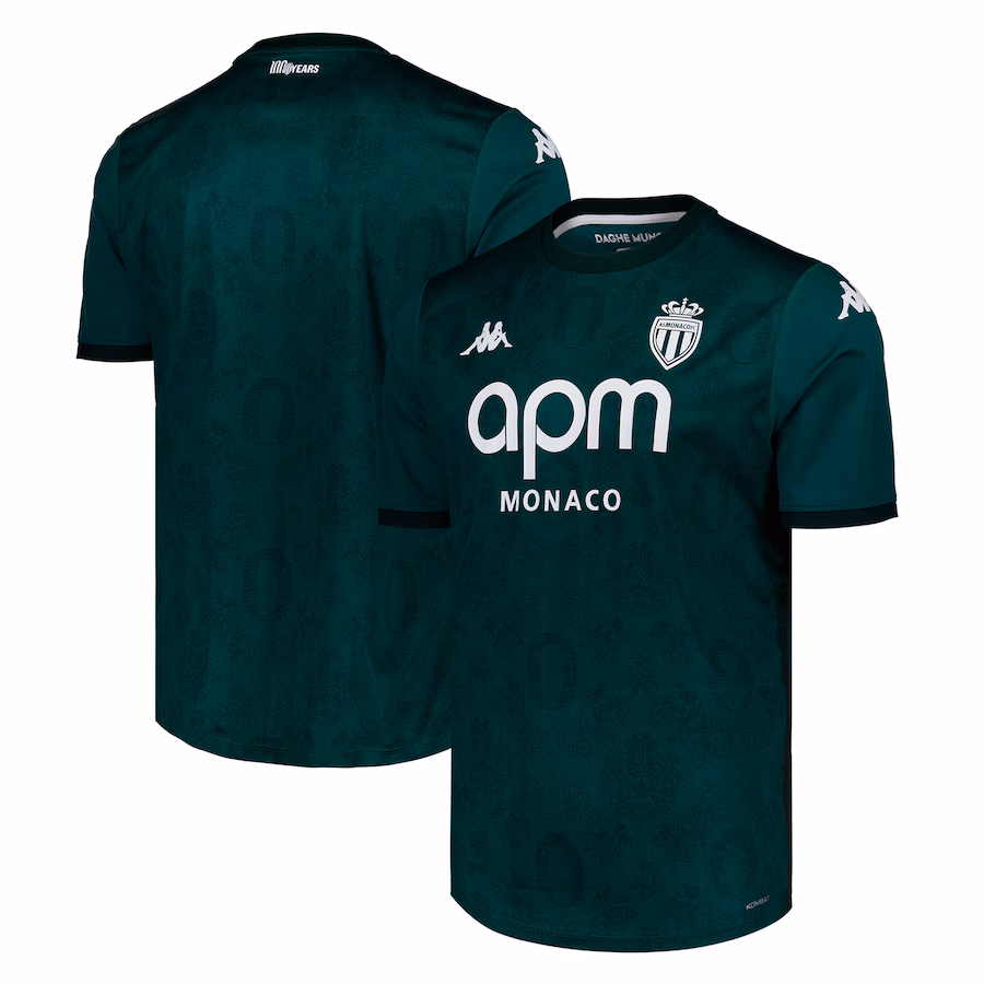 AS Monaco Kappa Kombat away jersey 24-25