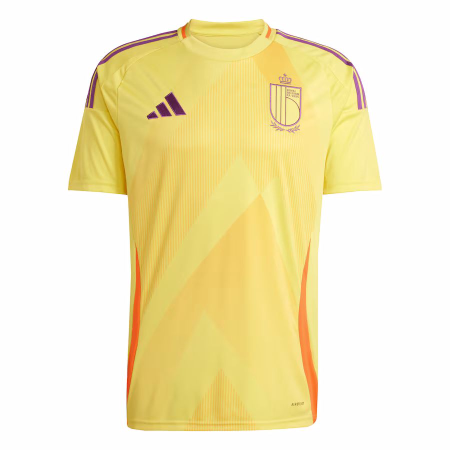 The away jersey of Belgium is 25-26
